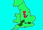 Find the Ceremonial Counties of England with no borders shown