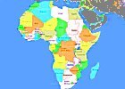 Locate the Countries in Africa