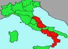 Locate the Italian Regional Capitals